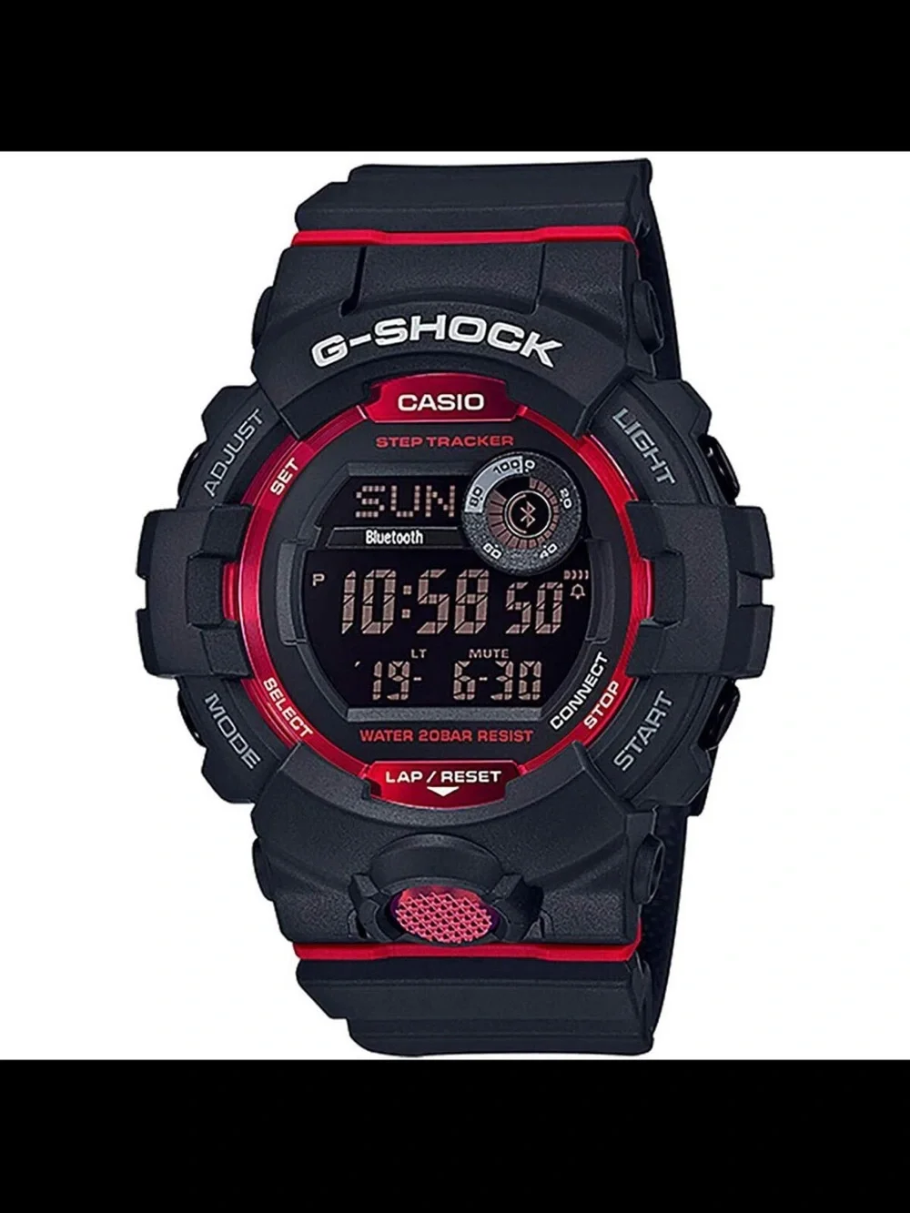 G-Shock Casio Black and Red Digital Sport Watch